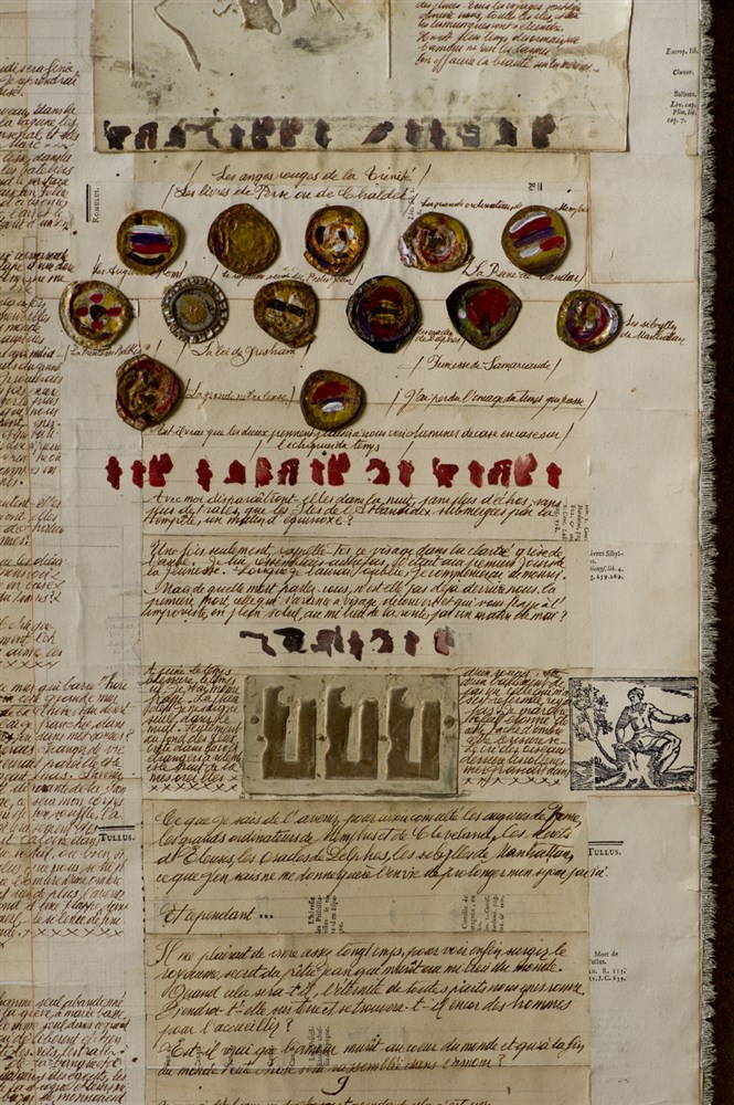 Les grands testaments - Format 80 cm x 220 x cm - Photographie: Joseph Caprio