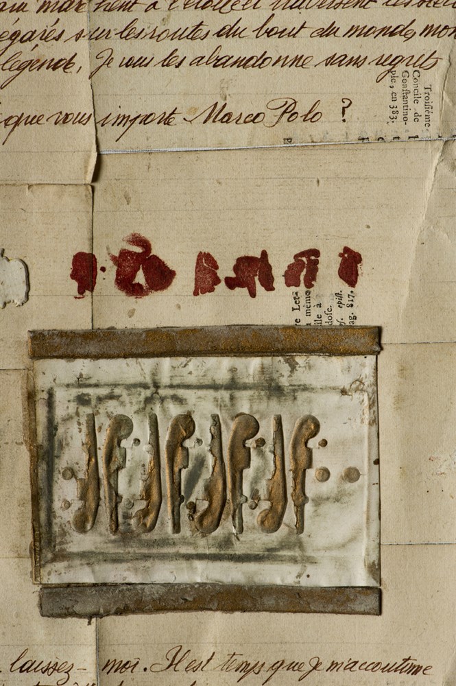 Les grands testaments - Format 80 cm x 220 x cm - Photographie: Joseph Caprio