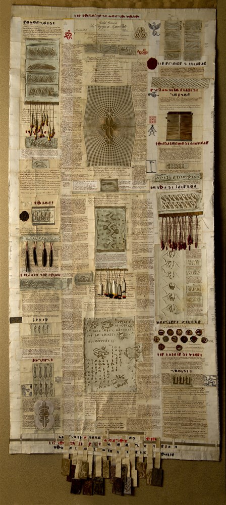 Les grands testaments - Format 80 cm x 220 x cm - Photographie: Joseph Caprio