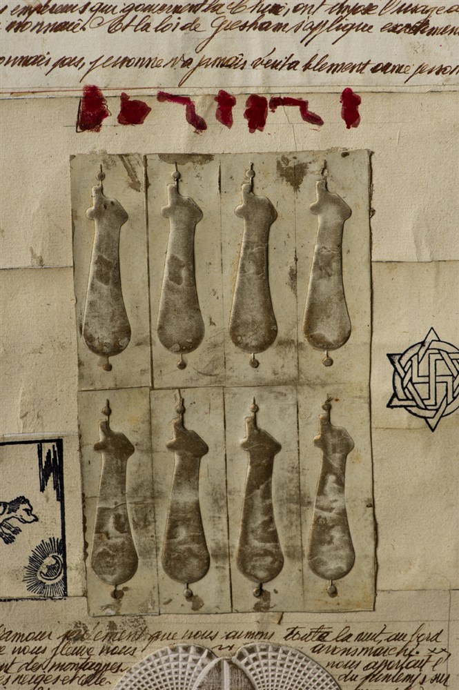 Les grands testaments - Format 80 cm x 220 x cm - Photographie: Joseph Caprio