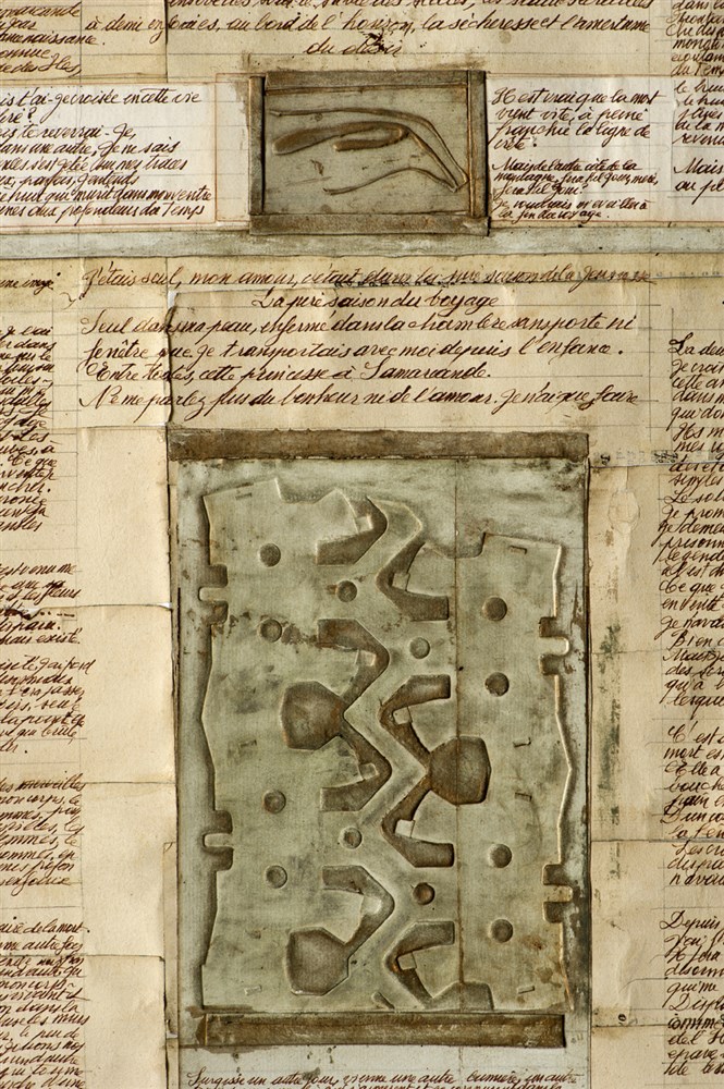 Les grands testaments - Format 80 cm x 220 x cm - Photographie: Joseph Caprio