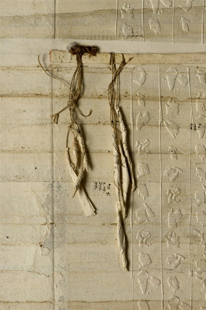 Les grands testaments - Format 80 cm x 220 x cm - Photographie: Joseph Caprio