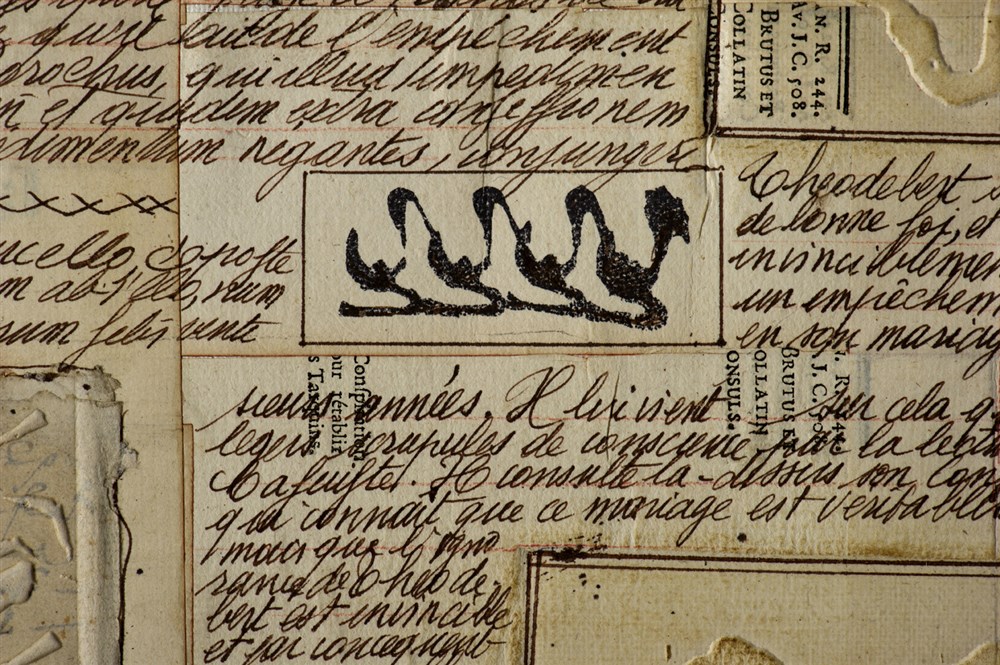 Les grands testaments - Format 80 cm x 220 x cm - Photographie: Joseph Caprio