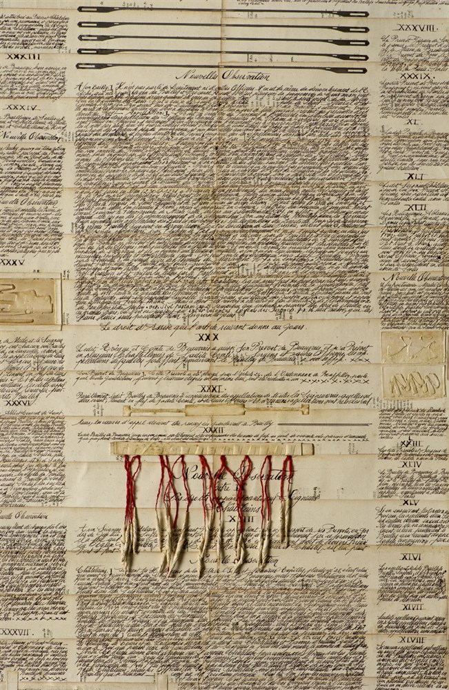 Les grands testaments - Format 80 cm x 220 x cm - Photographie: Joseph Caprio