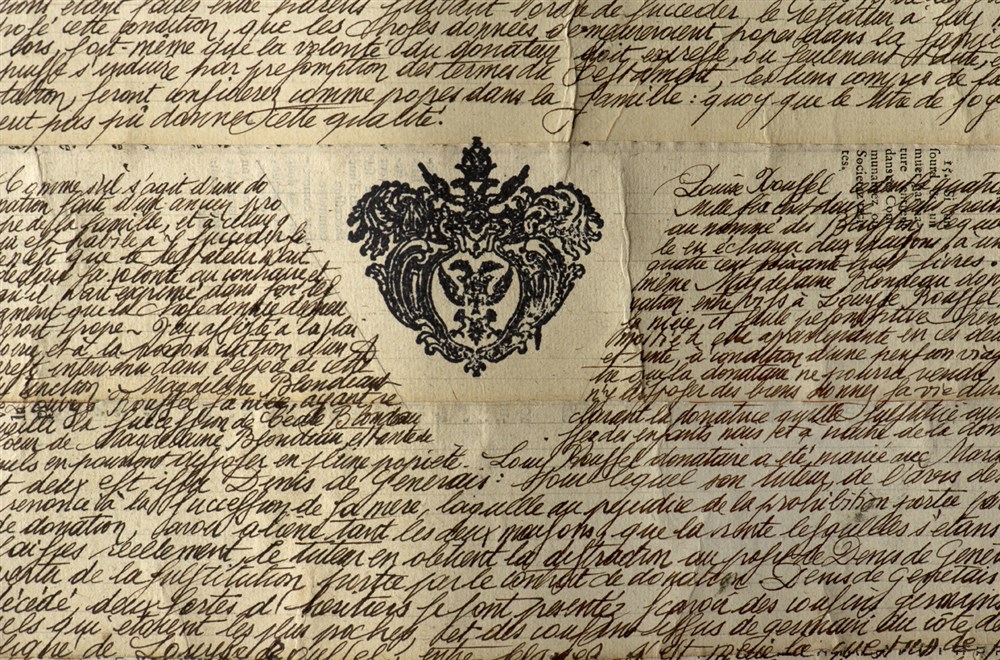 Les grands testaments - Format 80 cm x 220 x cm - Photographie: Joseph Caprio