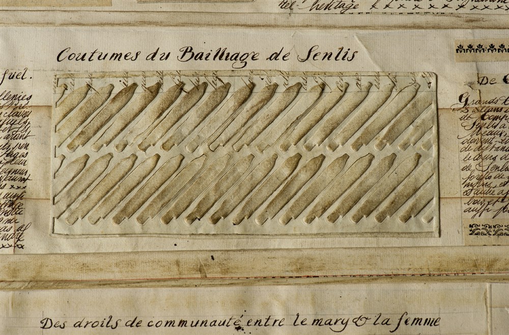 Les grands testaments - Format 80 cm x 220 x cm - Photographie: Joseph Caprio