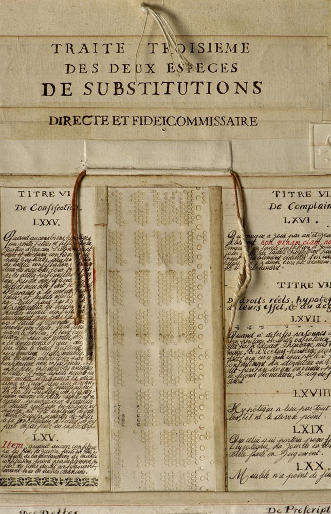 Les grands testaments - Format 80 cm x 220 x cm - Photographie: Joseph Caprio