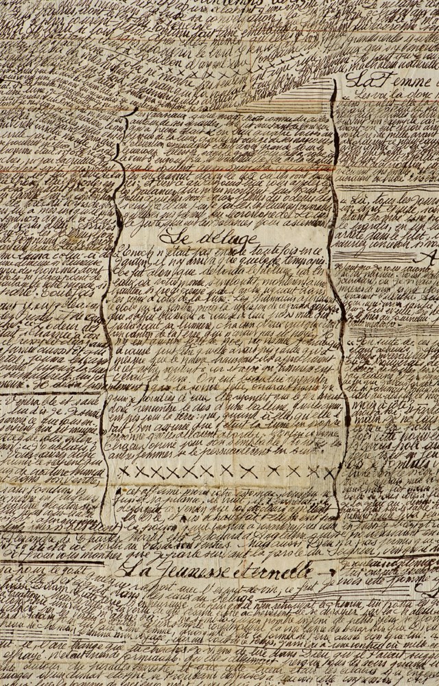 Les grands testaments - Format 80 cm x 220 x cm - Photographie: Joseph Caprio