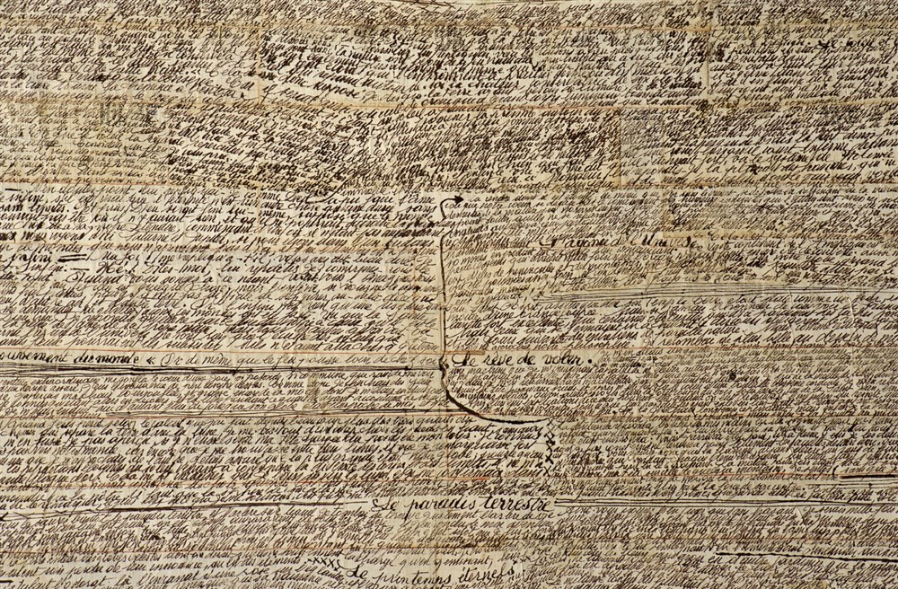 Les grands testaments - Format 80 cm x 220 x cm - Photographie: Joseph Caprio