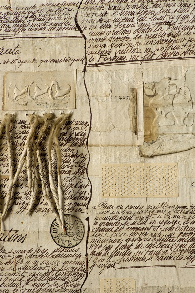 Les grands testaments - Format 80 cm x 220 x cm - Photographie: Joseph Caprio