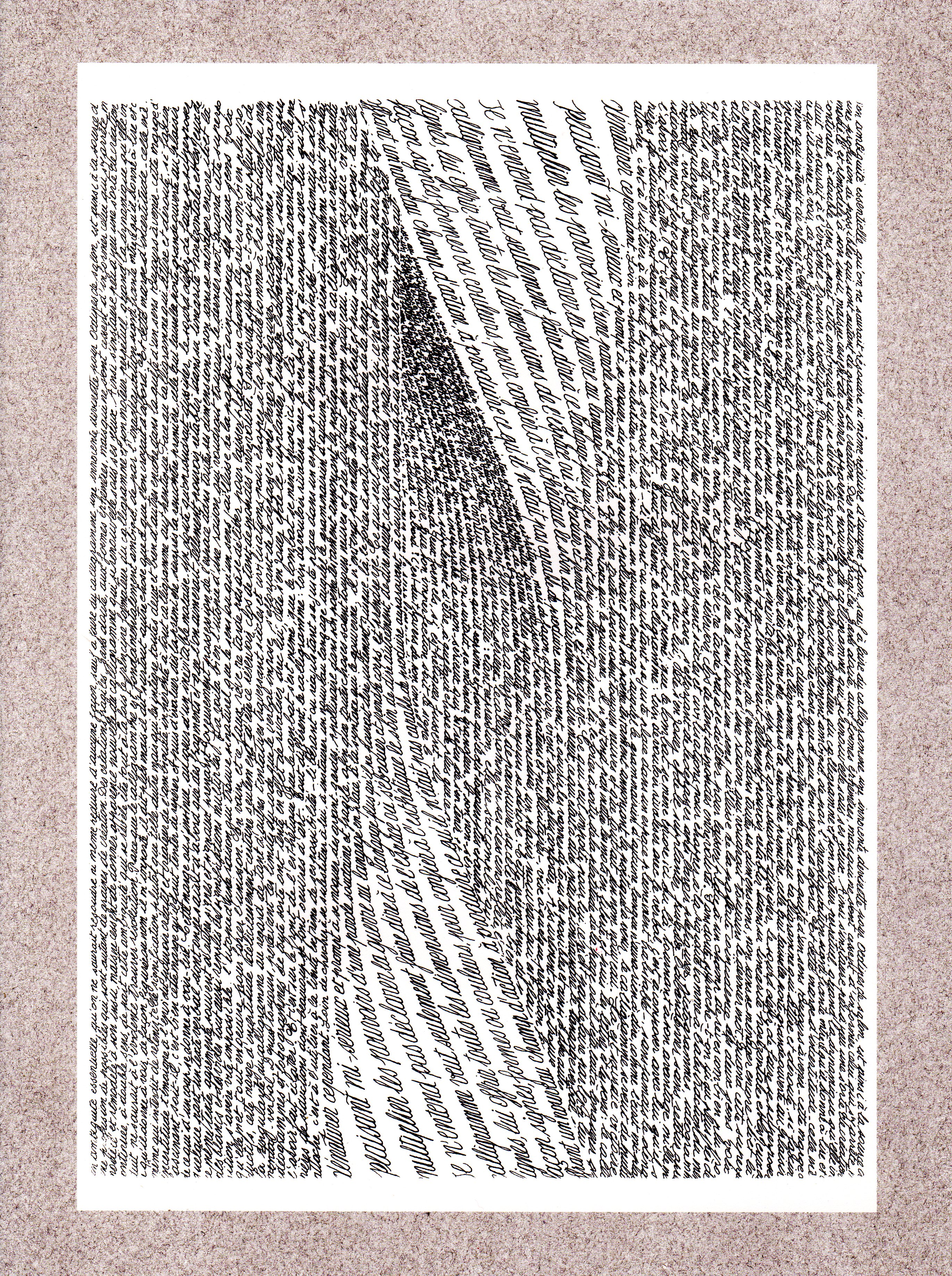 Calligramme - Voyages en calligrammes - JEAN BURGOS