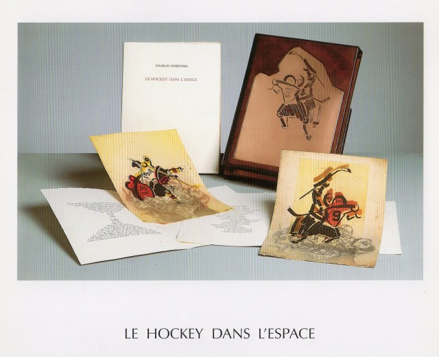 Le hockey dans l'espace